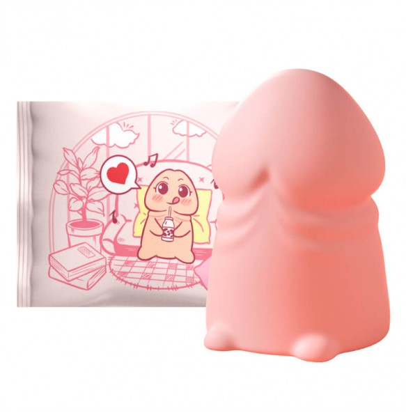 MizzZee - Small Mushroom Vibrating Egg (Battery - Pink)